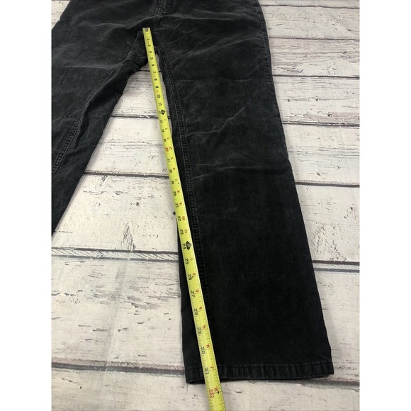 Prana Pants Men's 34x32 Sustainer Corduroy Slim Fit 5-Pocket Organic Cotton Gray - Picture 3 of 12